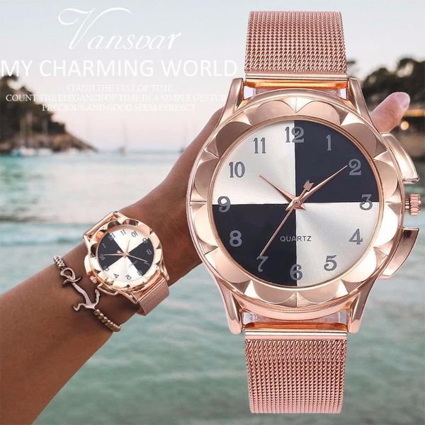 

wristwatches drop women rose gold arabic numbers wrist watches luxury female quartz watch relogio feminino, Slivery;brown