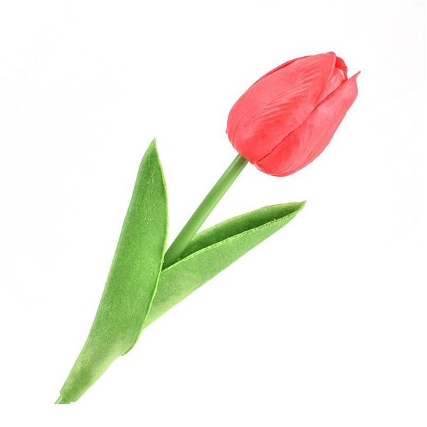 

2/5pcs new tulip artificial flower real touch flower bouquet fake flowers use for wedding home decoration diy gar jllxjk