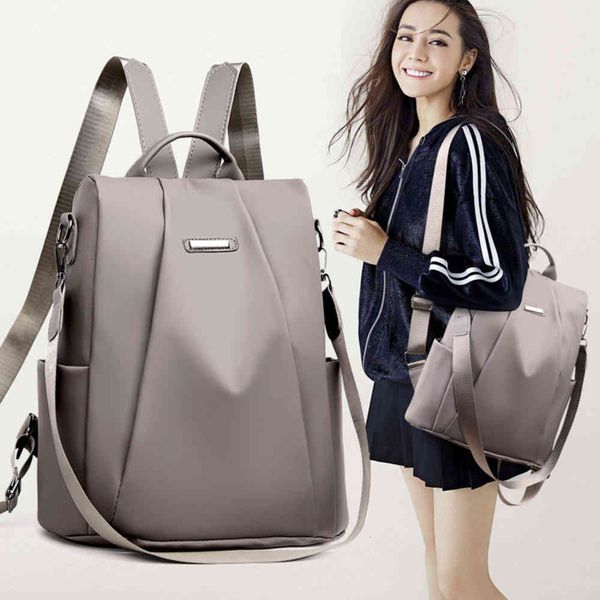 

backpack women's 2020 fashion korean leisure travel backpack oxford cloth