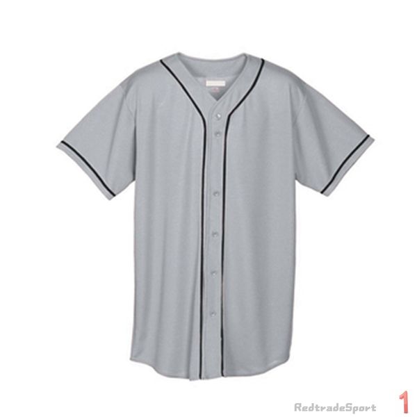 Personalizza maglie da baseball Logo vuoto vintage Cucito Nome Numero Blu Verde Crema Nero Bianco Rosso Uomo Donna Bambini Gioventù S-XXXL 1I6O3