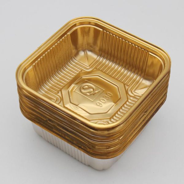

gift wrap plastic baking egg yolk puff container mooncake pastry boxes square shape