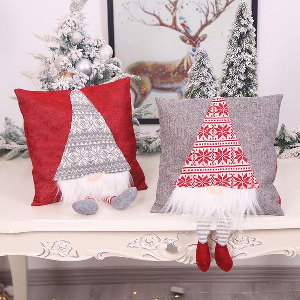 

christmas cushion covers christmas pillow case decorations for home forest elf