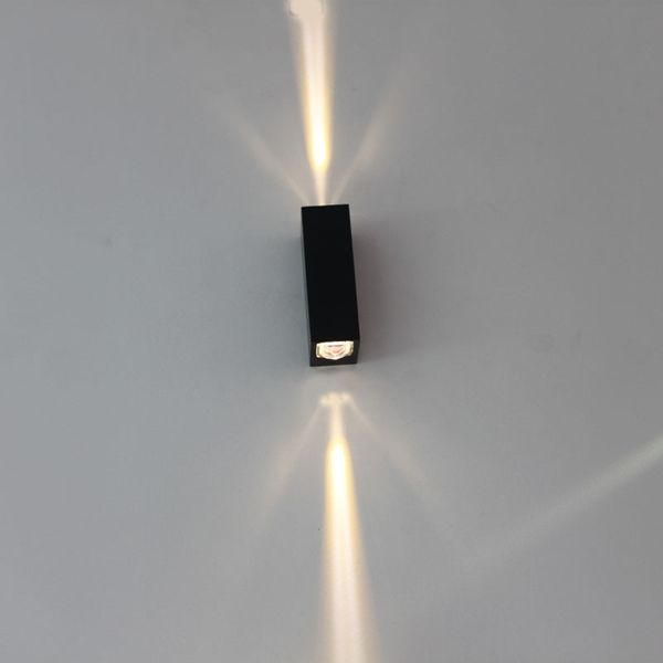 

lighting s outdoor square led wall lamp double head modern simple creativity