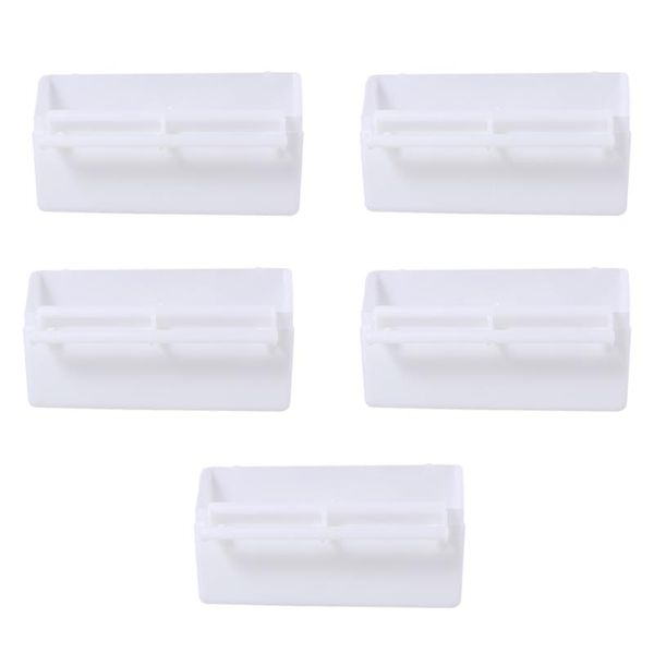 

5pcs parrot feeder bird cage container dispenser parrot feeding box