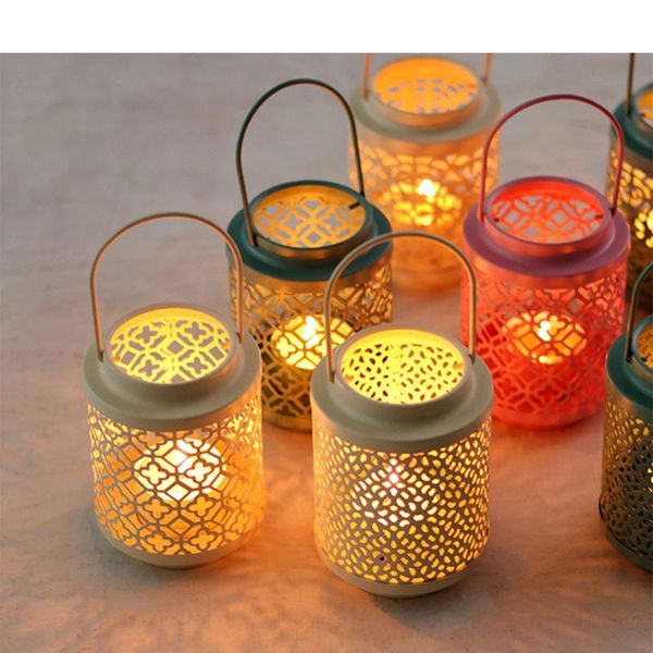 

candle holders hanging hollow bird cage holder retro iron candlestick lantern for home deskparty decoration wedding vintage pendant