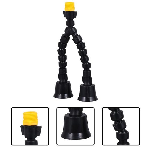 

double heads cooling watering spray head sprinkler for industrial dust remove