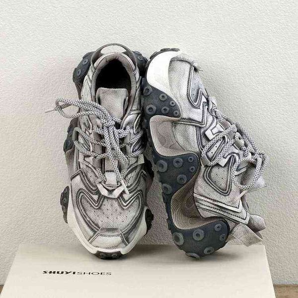 

east gate dad shoes women's minority old net red ocs sports leisure dirty
