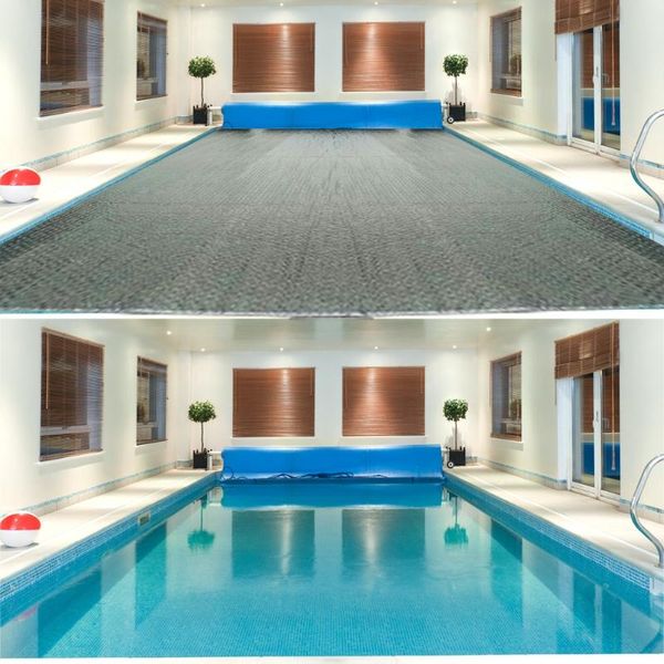 

pool & accessories swimming mat rectangle/round cover for garden outdoor paddling family pools colchoneta piscina