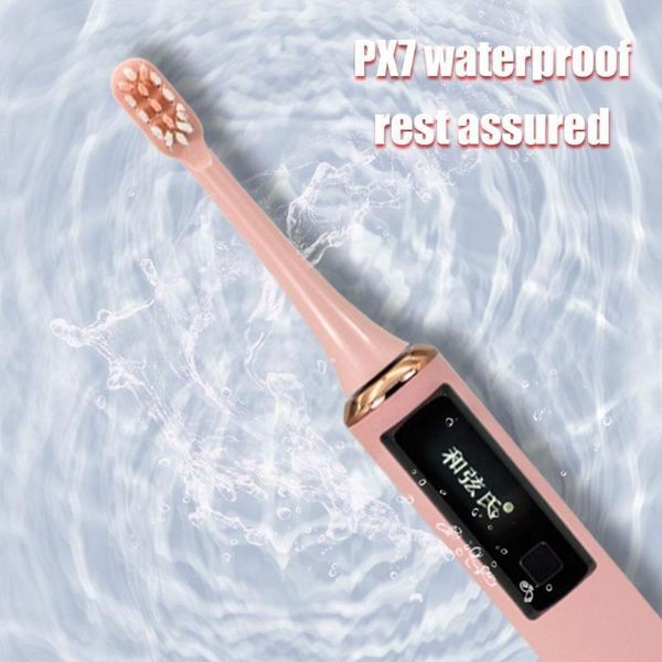 

electric toothbrush ipx7 waterproof automatic sonic toothbrush 3 brush 3 rechargeable with models heads m5x2