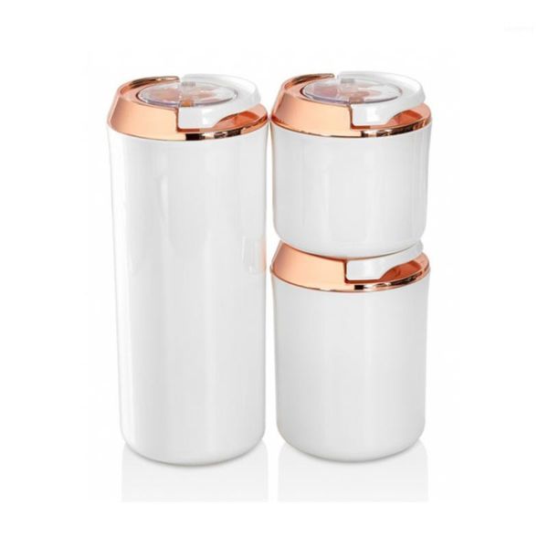 

storage bottles & jars luxury box kitchen cylinder organizer vacuum locked containers cookies 3 pcs europe modern mica