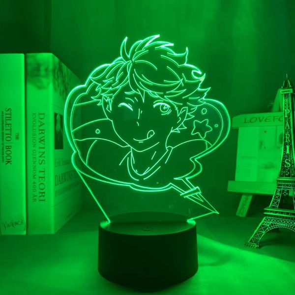 

night lights haikyuu oikawa tooru led light lamp for bedroom decor anime kids ilight birthday gift haikyu 3d