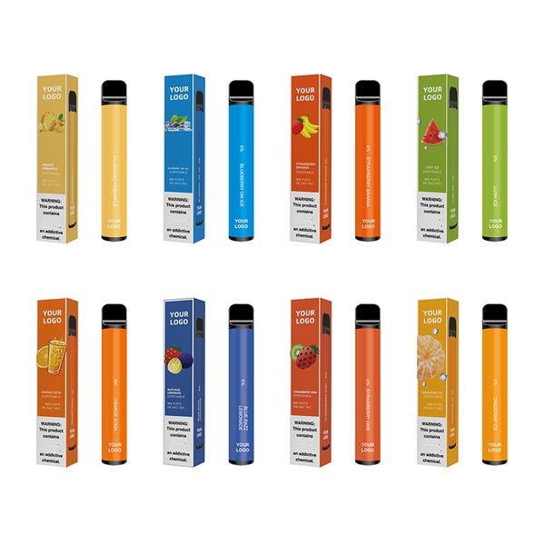 

OEM disposable vape pen PUFF PLUS 800puffs 550mah battery 3.2ml pod system Custom flavor and packaging available