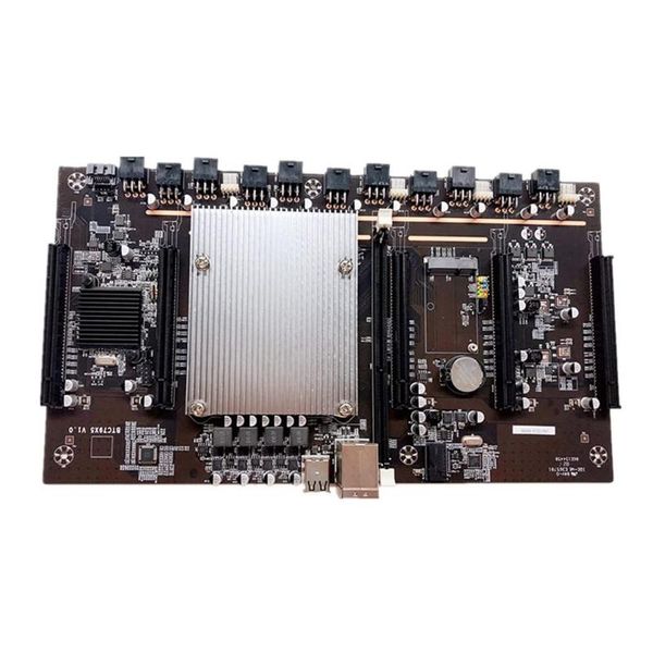 

fans & coolings main board in-line x79 mining supports 3060 with cpu perfect replacement installation durable