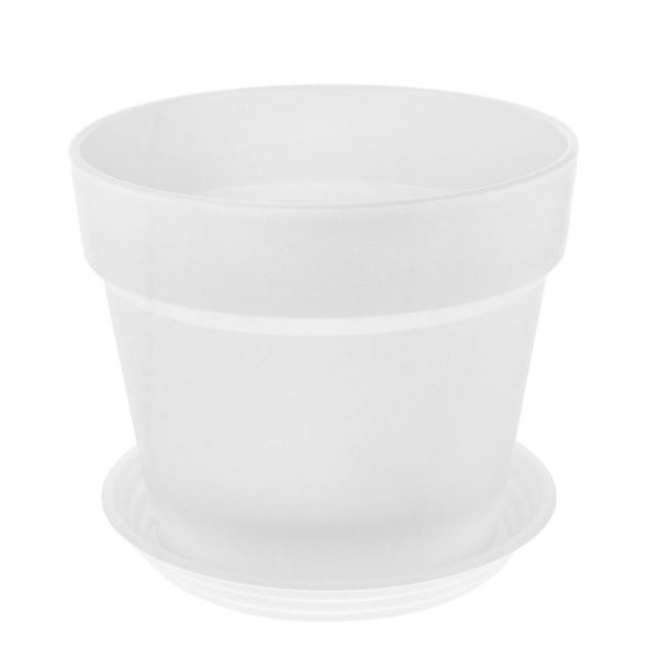 

vases modern flower pot succulent plant holder round with tray