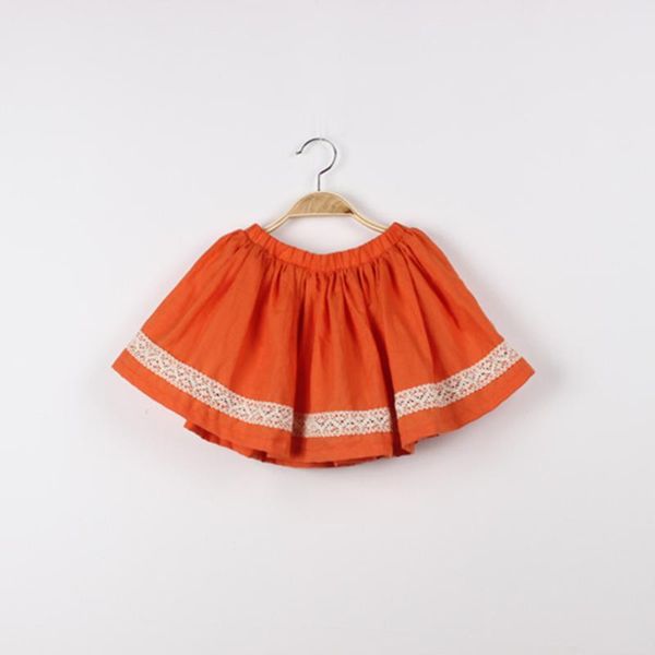

skirts korean princess summer skirt lace cotton for girls 2021, Blue