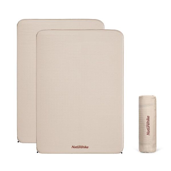 

outdoor pads naturehike self-inflating double airmat camping mat quickly inflation sponge cushion sleeping pad mattress nature hike