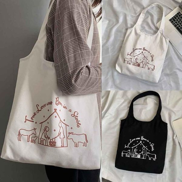 

shopping bags ladies pure color simple letter canvas handbags student corduroy tote fashion handbag women bag reusable beach