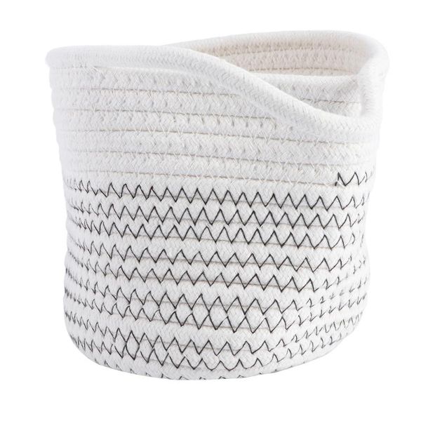 

kitchen storage & organization 1pc basket hand-woven hanging gift sundries holder