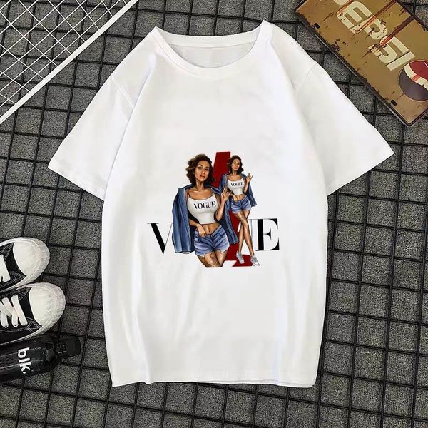 

summer t shirt for women white t-shirt harajuku graphic tees fashion short sleeve round neck tee cute t-shirts