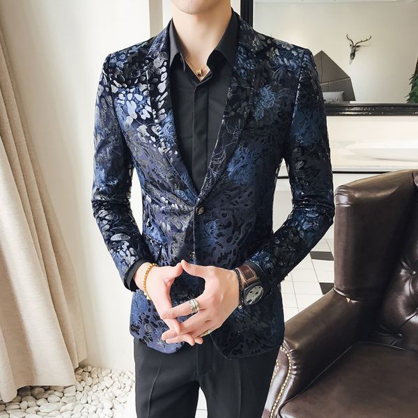 

high-quality casual businessmen wedding party for prom dj singer chaquette hombre blazer men jacket jfxd, White;black