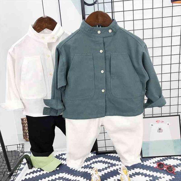 

blouse boy shirts toddler boys dress collar long sleeve shirt for clothes spring fall kids, White;black