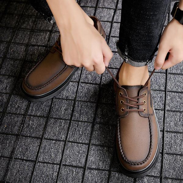 

dress shoes loafers mens fashion leisure sport 2021 sale flat sports black for male man boots men sneaker shoe leather causal