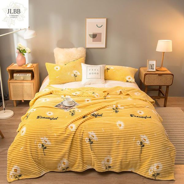 

blankets sunflower throw for sofa yellow color soft warm flannel blanket on the bed small towel