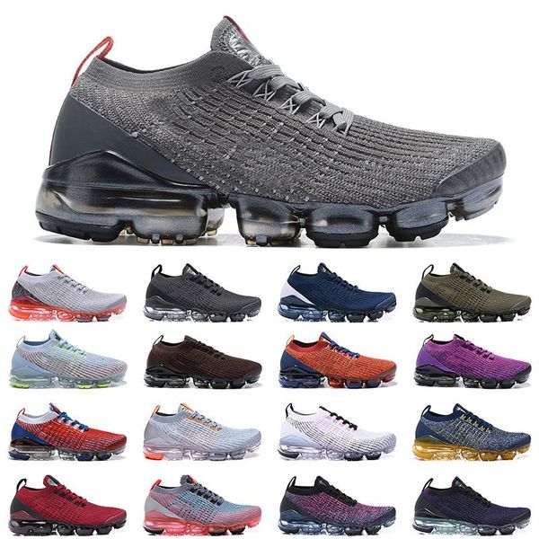 

men women 3.0 plus running shoes triple black iron grey gum total orange white dynamic yellow mens trainer