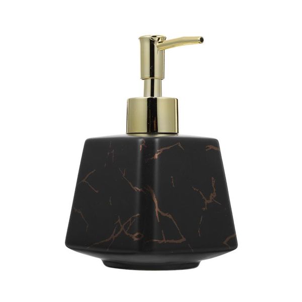 

liquid soap dispenser 1pc delicate marble pattern storage kettle versatile ceramic bottle
