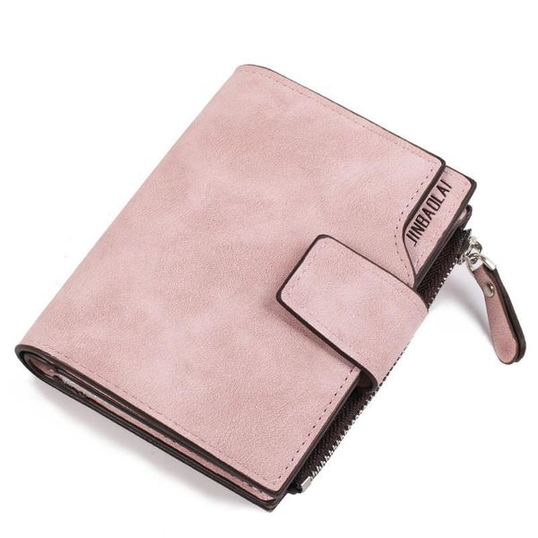 

wallets women wallet hasp small and slim coin pocket leather purse cards holders designer, Red;black