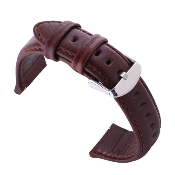 

watch bands 1pc leather strap smartwatch band replacement wrist bracelet compatible for second generation s3 black 18mm, Black;brown