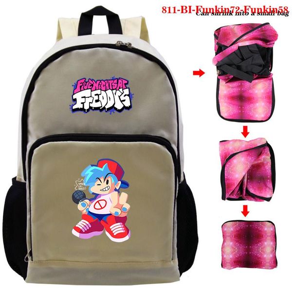 

backpack vintage bag friday night funkin large capacity travel backpacks bookbag lapschool bags for girls