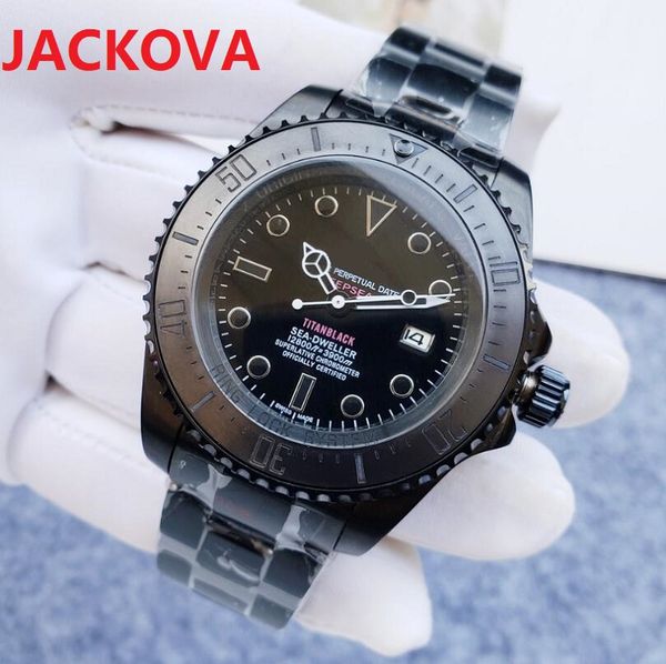 

5a mens automatic mechanical watches 43mm all dark black tank dial color sapphire glass 904l stainless steel wristwatches gifts relogio masc, Slivery;brown