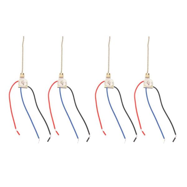 

smart home control 4pcs useful electrical chain switch simple ceiling fan light