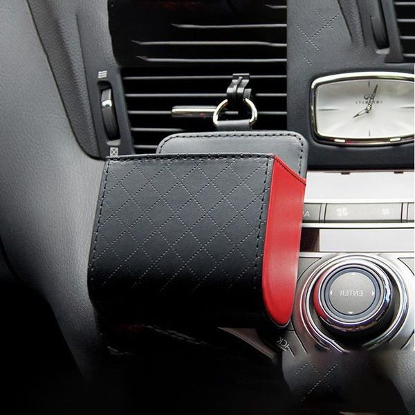 

car organizer 1 vent mobile phone pocket interior accessories multifunctional storage box sundries stowing tidying container
