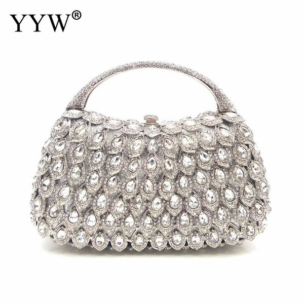 

evening bags polyester clutch ba hollow & with rhinestone solid more colors for choice sold by pc