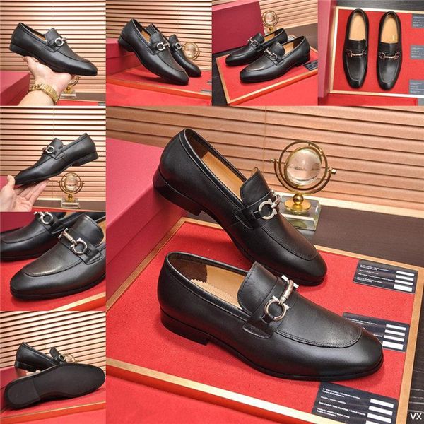 

italian shoes men designers dress formal shoes men 2020 coiffeur loafers men shoes leather luxury dress sapato social masculino ayakkabi, Black