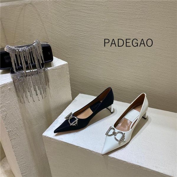 

dress shoes womens 2021 high heels party night fashion women, Black