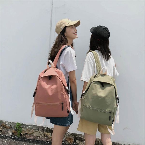

outdoor bags women backpack lapbag ladies shoulder schoolbag for teenager girls female school mochila travel backage