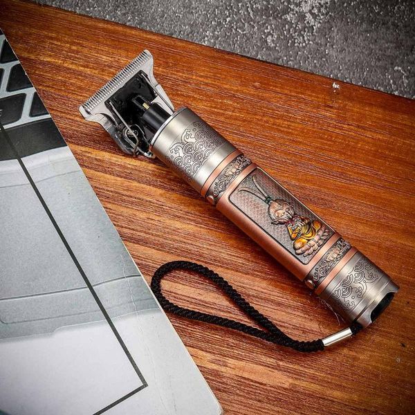 

hair clippers clipper professional usb rechargeable personal care vintage engraving scissors low noise t9 trimmer reduction barber