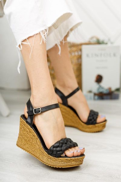 

sandals silera black mesh wedges women 's shoes