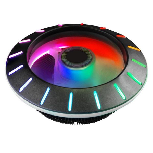 

x120 computer fans rgb light 3pin cpu cooler fan radiator for am4 am3 am2 lga115x deskpc radiator quiet cooling system