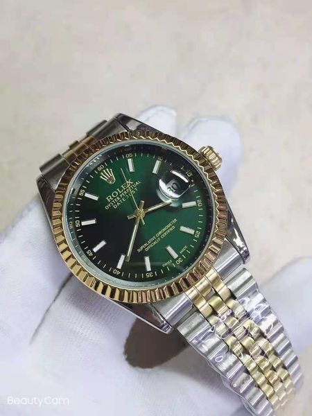 

men's classic stainless steel calendar waterproof quartz watch couple sports watch gift watch can be wholesale, Slivery;brown