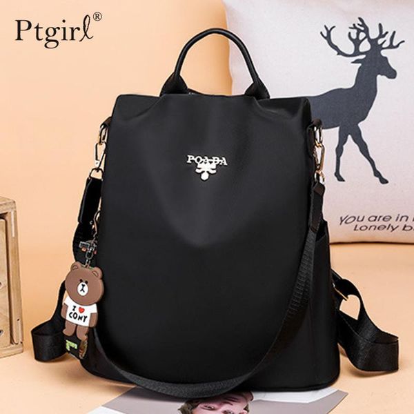 

outdoor bags fashion multifunction backpack women oxford bagpack female anti theft school bag for teenager girls sac a dos mochila