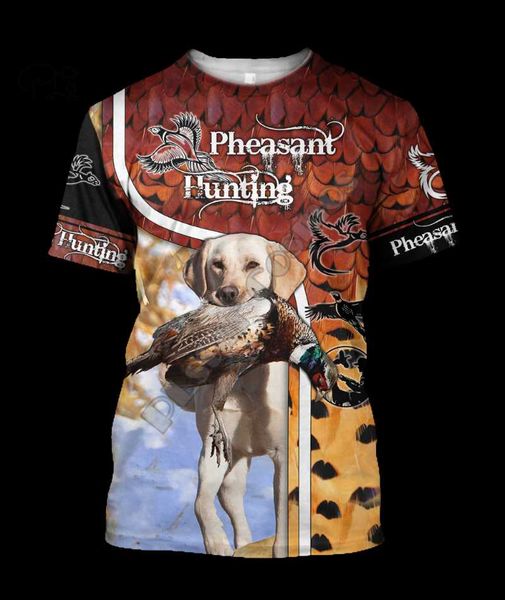 

men's t-shirts plstar cosmos camo animal dog pheasant duck hunting tattoo men/women fashion 3dprint summer t-shirt short sleeves a2, White;black