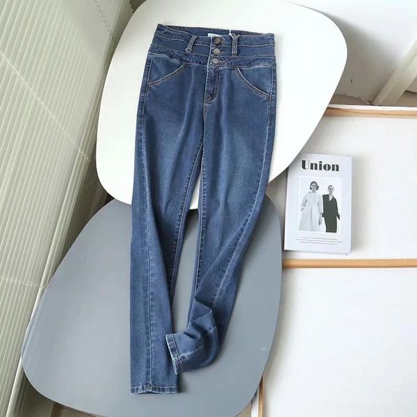 

women's jeans casual solid maxi straight leg pants dlzk125, Blue
