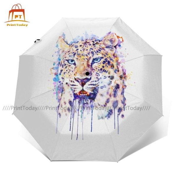 

umbrellas leopard umbrella windshield automatic art portable outdoor