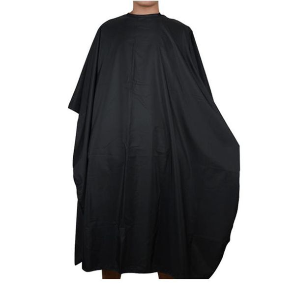 

shellhard 1pc black pro salon hairdressing hair cutting gown barber cape cloth for hair styli jllifc