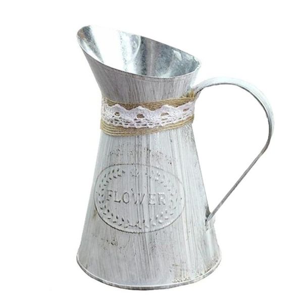 

planters & pots 1pc garden bucket iron flower display pot plant basket po prop