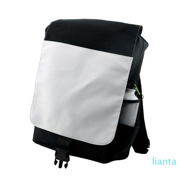 

3pcs sublimation diy blank black men nylon large capacity sport backpack bag